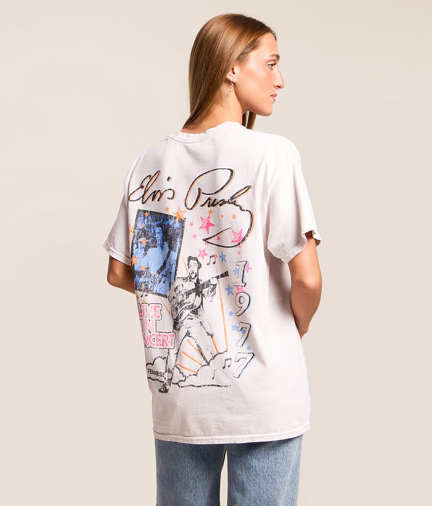 Elvis Presley Oversized Band T-Shirt