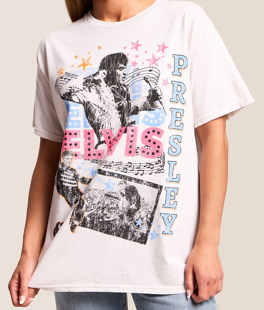 Elvis Presley Oversized Band T-Shirt