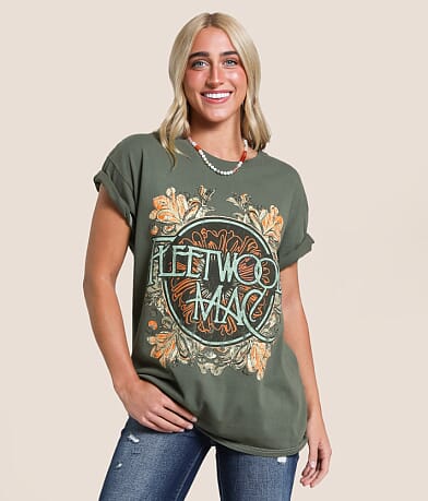 Merch Traffic Fleetwood Mac Band Oversized T-Shirt front view