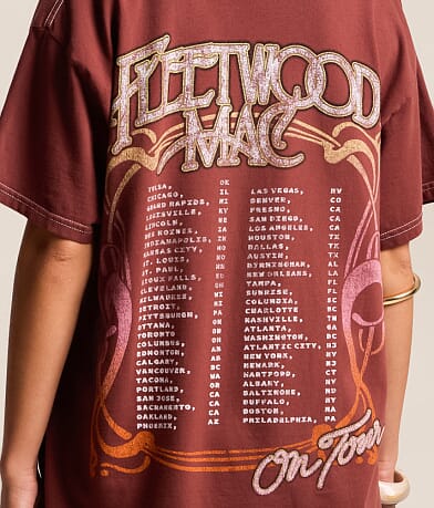 Fleetwood Mac Tour Oversized Band T-Shirt thumbnail 3