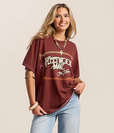 Fleetwood Mac Tour Oversized Band T-Shirt
