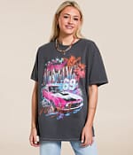 Ford Mustang 50 Años Logo Mach 1 Classic Emblem Cars And Trucks - Camiseta Para