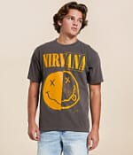 Merch Traffic Nirvana Band T-Shirt - Men's Graphic T-Shirts in