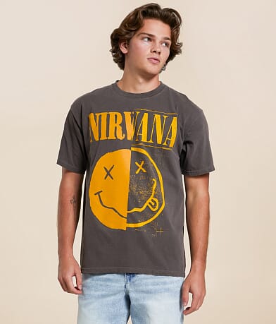 Merch Traffic Nirvana Band T-Shirt front view