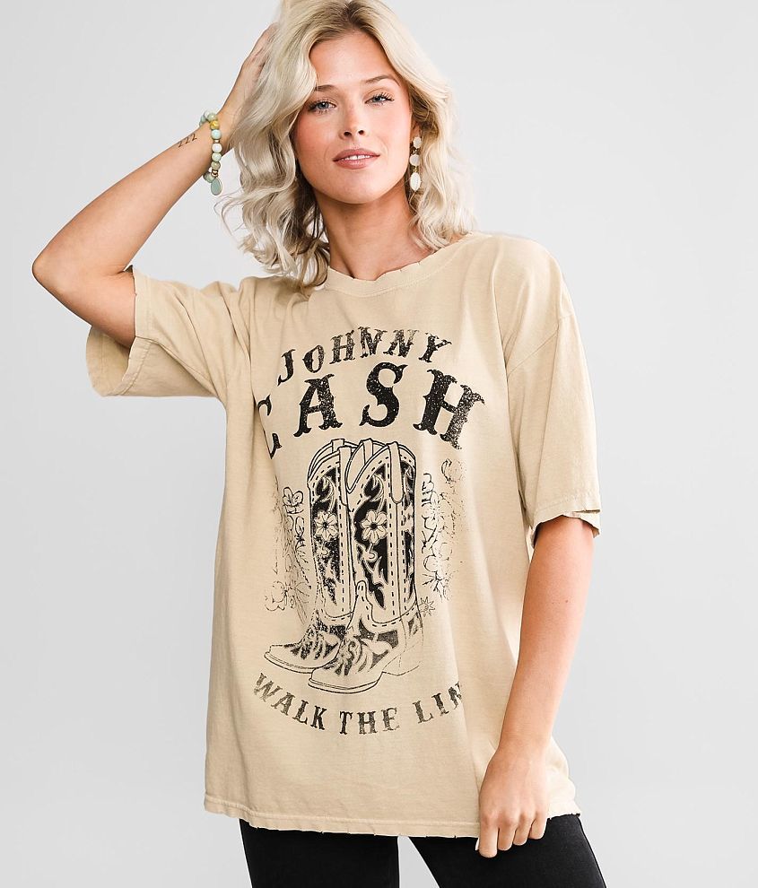 Johnny cash shop t shirt women