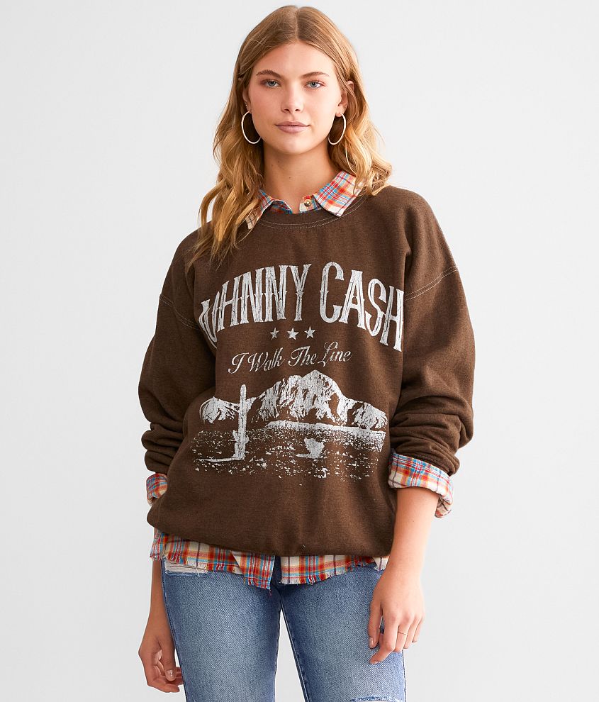 Johnny Cash Band Pullover front view