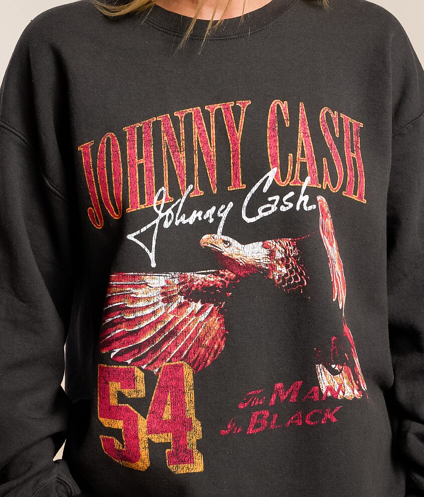 Johnny Cash Band Oversized Pullover