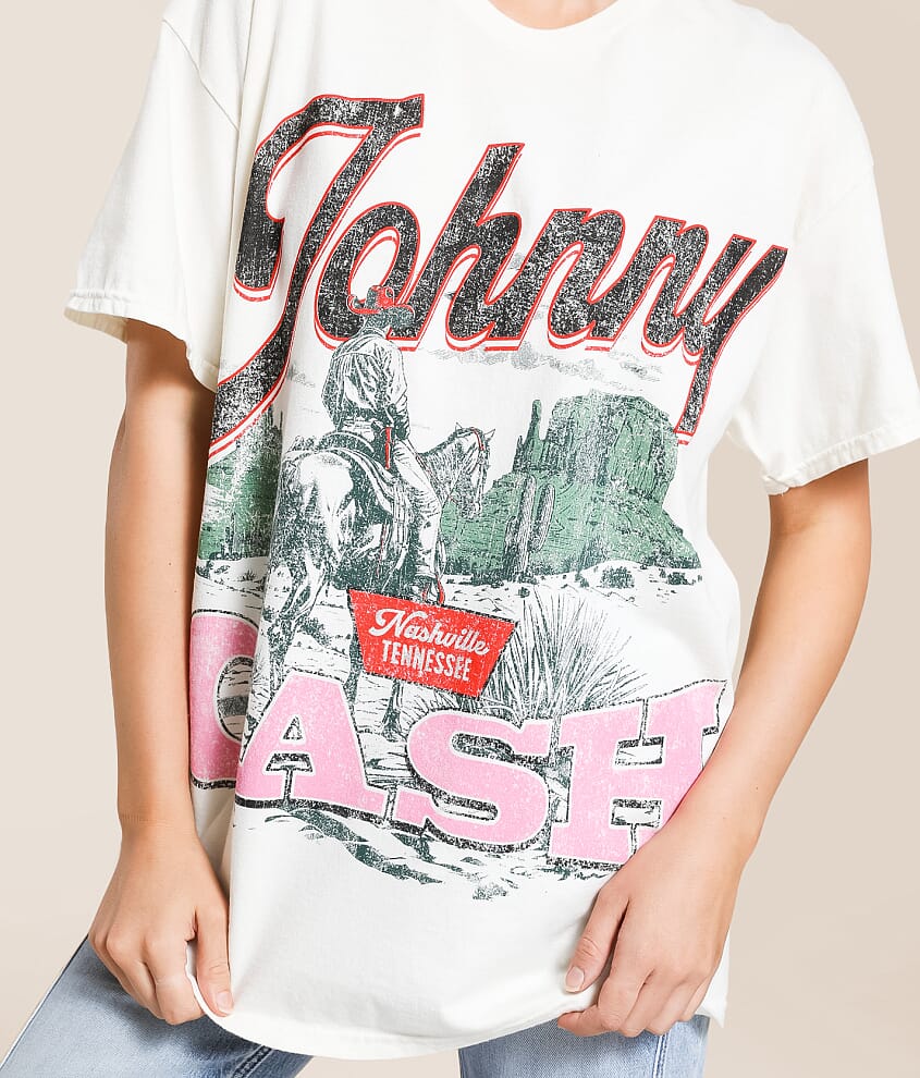 Johnny Cash Oversized Band T-Shirt