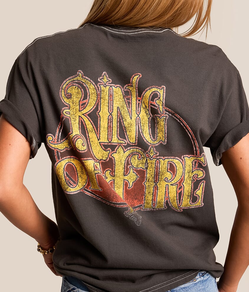 Johnny Cash Oversized Band T-Shirt