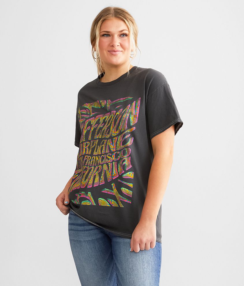 Jefferson Airplane Band T-Shirt - Women's T-Shirts in Black | Buckle