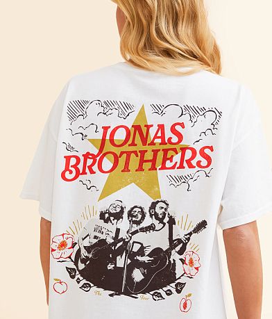Merch Traffic Jonas Brothers Oversized Band T-Shirt MISC_DETAIL_1