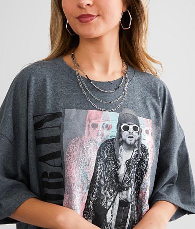 Merch Traffic Kurt Cobain Band T-Shirt - One Size misc detail 2 view
