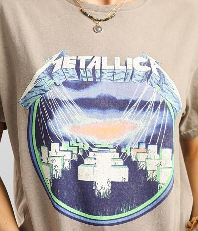 Metallica Washed Band T-Shirt misc detail 1 view