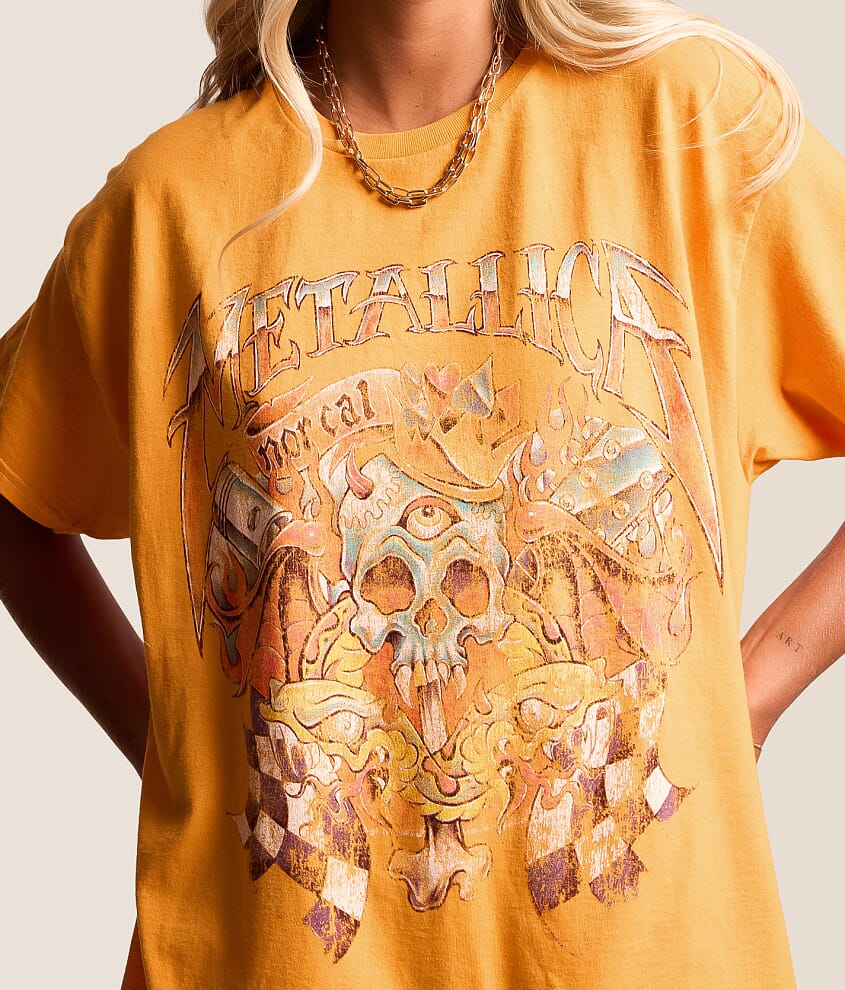 Metallica Oversized Band T-Shirt - thumbnail 3