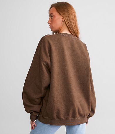 Merch Traffic Nirvana Oversized Band Pullover back view