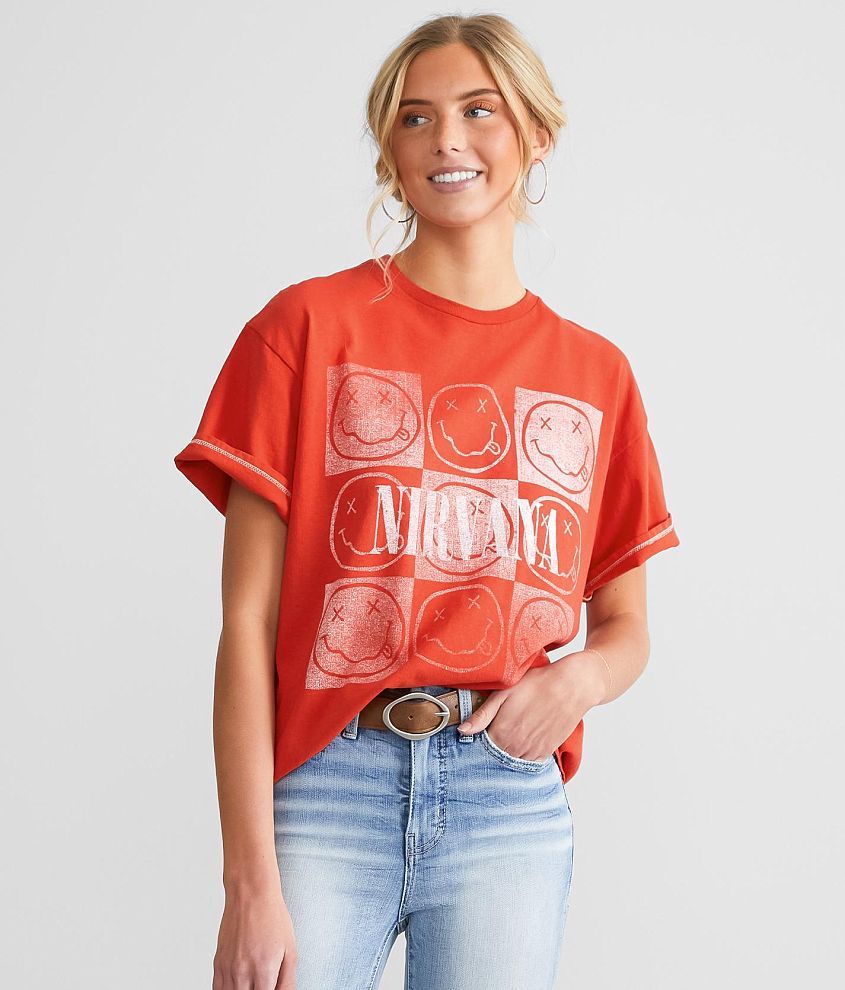 red nirvana shirt