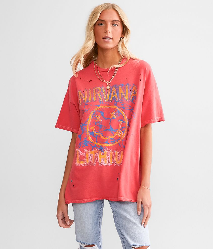 Nirvana deals t shirt