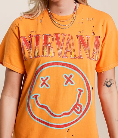 Merch Traffic Nirvana Band T-Shirt misc detail 2 view