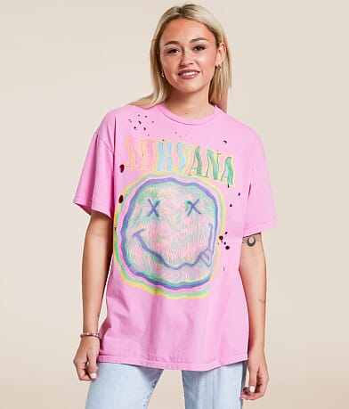 Merch Traffic Nirvana Band T-Shirt FULL_RIGHT_SIDE