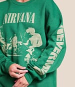 Merch Traffic Nirvana Band Pullover - Women's Sweatshirts in