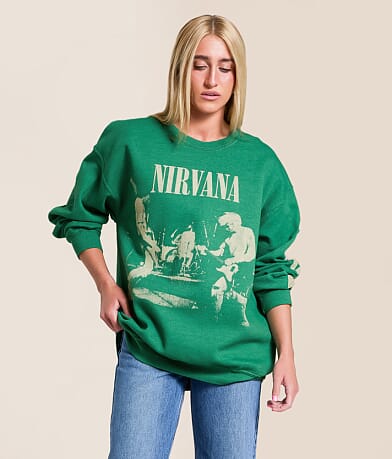 Merch Traffic Nirvana Band Pullover front view