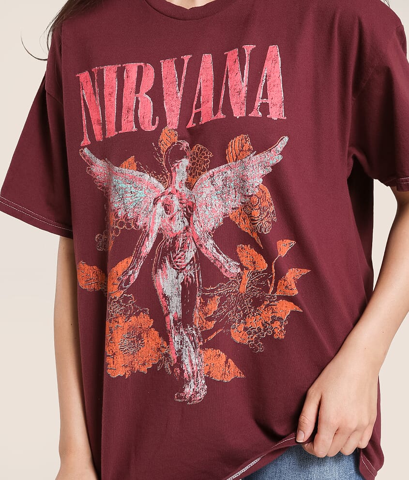 Nirvana Oversized Band T-Shirt - thumbnail 4
