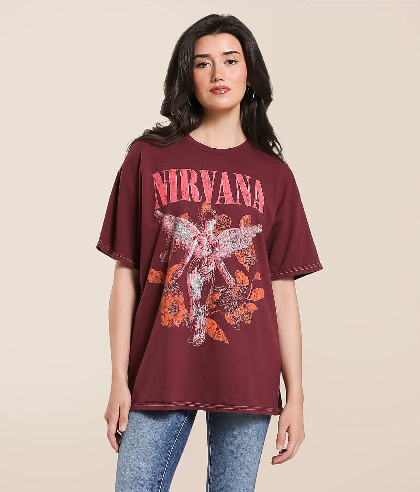 Nirvana Oversized Band T-Shirt - thumbnail 2