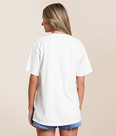 Merch Traffic Jonny Cash Oversized Band T-Shirt BACK