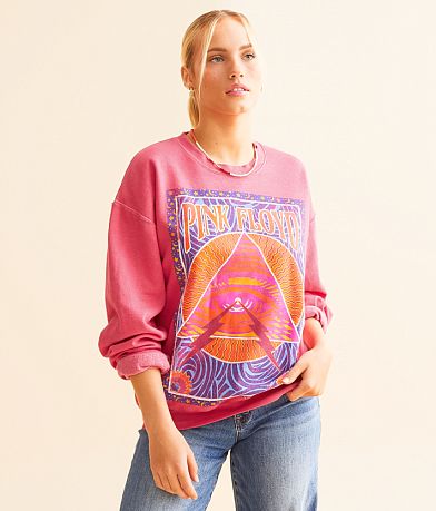 Merch Traffic Pink Floyd Oversized Band Pullover front view