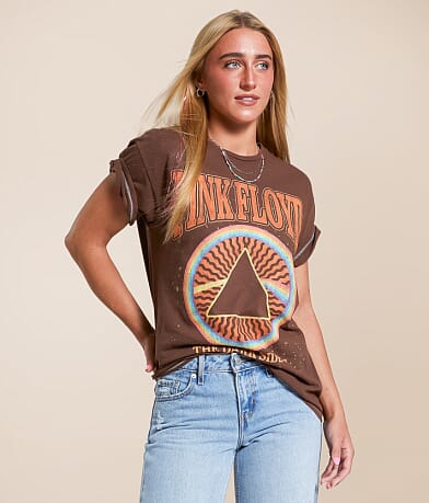 Merch Traffic Pink Floyd Band T-Shirt front view