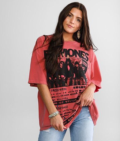 Merch Traffic Ramones&#174; Band T-Shirt - One Size FULL_LEFT_SIDE