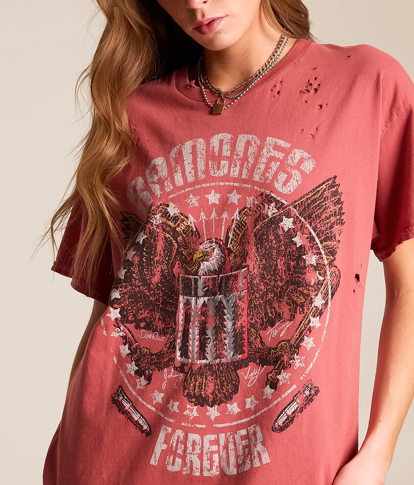 The Ramones Oversized Band T-Shirt