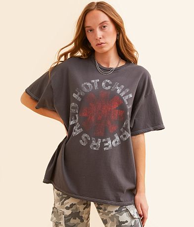 Merch Traffic Red Hot Chili Peppers Band T-Shirt FULL_RIGHT_SIDE