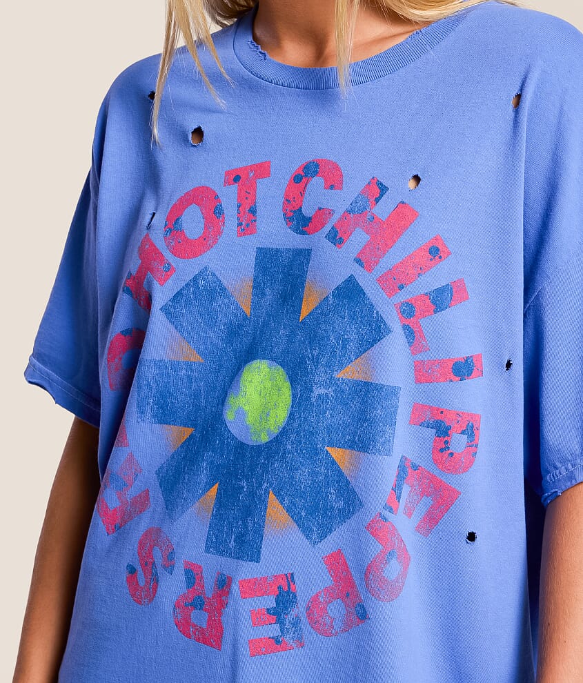 Red Hot Chili Peppers Oversized Band T-Shirt