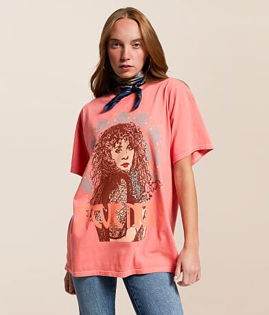 Merch Traffic Stevie Nicks Oversized Band T-Shirt front view