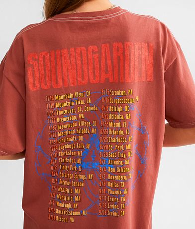 Merch Traffic Soundgarden Tour 1992 Band T-Shirt MISC_DETAIL_2