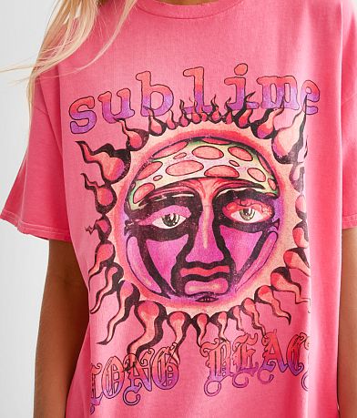Sublime Long Death Oversized Band T-Shirt MISC_DETAIL_1