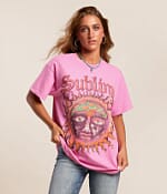 Merch Traffic Sublime Sun Oversized Band T-Shirt - Women's Graphic