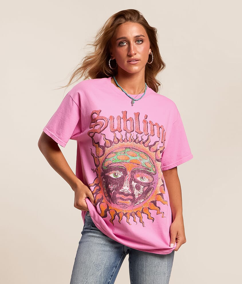 Merch Traffic Sublime Sun Oversized Band T-Shirt - Women's Graphic