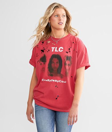 TLC Band T-Shirt full left side view