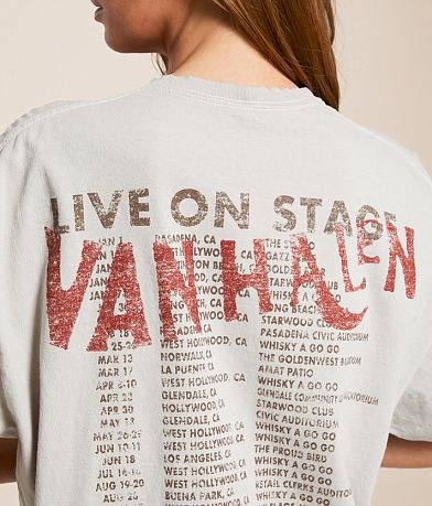Merch Traffic Van Halen Oversized Band T-Shirt MISC_DETAIL_1