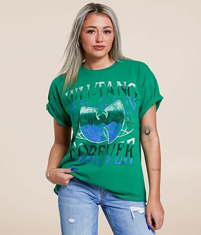 Merch Traffic Wu-Tang Clan Oversized Band T-Shirt front view