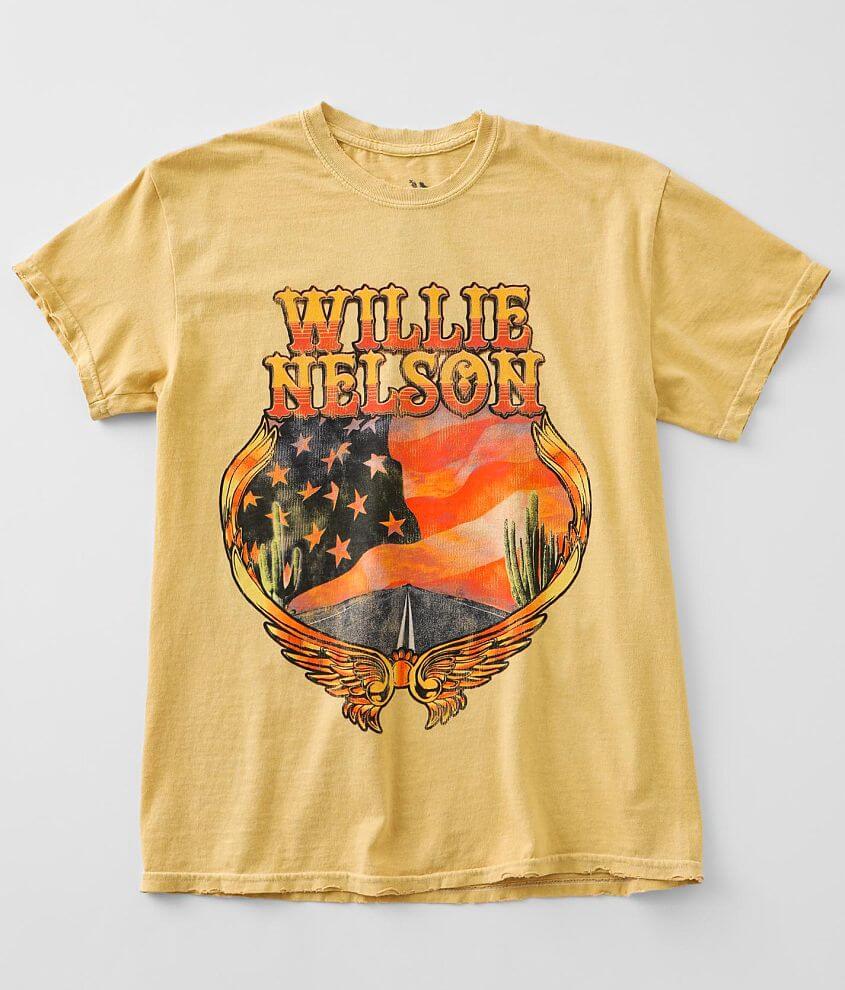 Zion Willie Nelson Band T-Shirt - Women's T-Shirts in Mustard | Buckle