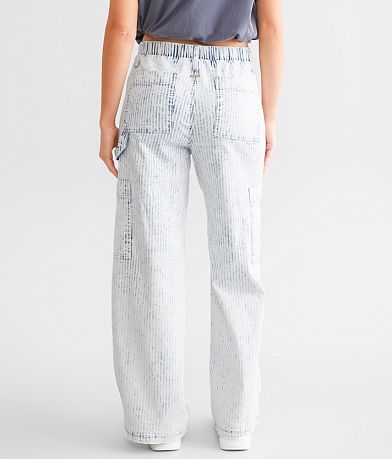 Hurley Railroad Denim Cargo Stretch Pant back view