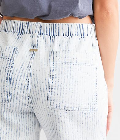 Hurley Railroad Denim Cargo Stretch Pant back pocket view