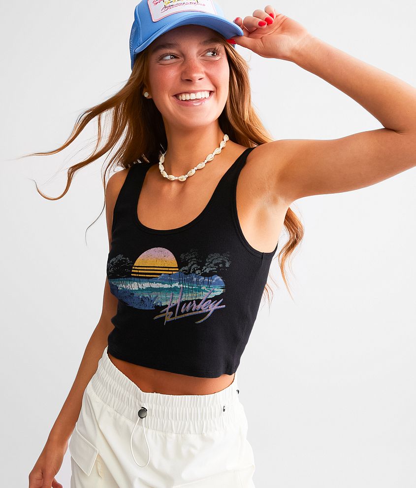 Hurley Lofti Cropped Tank Top