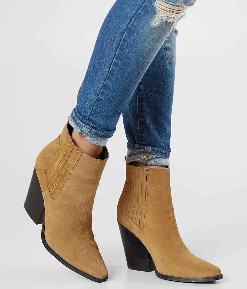 KENDALL + KYLIE Colt Leather Ankle Boot - Women's Shoes in Medium Brown ...