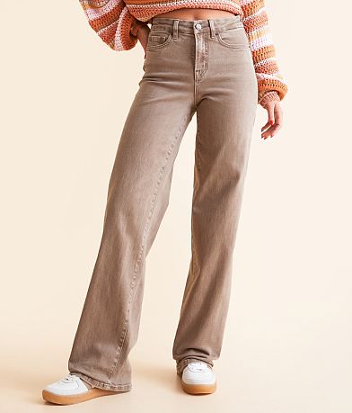 BKE Billie Wide Leg Stretch Jean front view