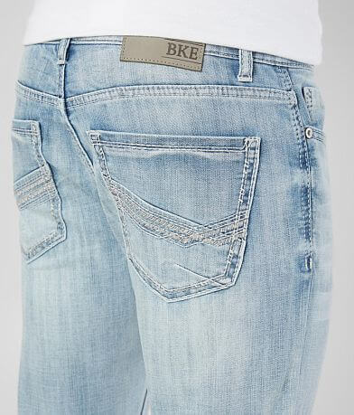 BKE  Alec Straight Stretch Jean back pocket view