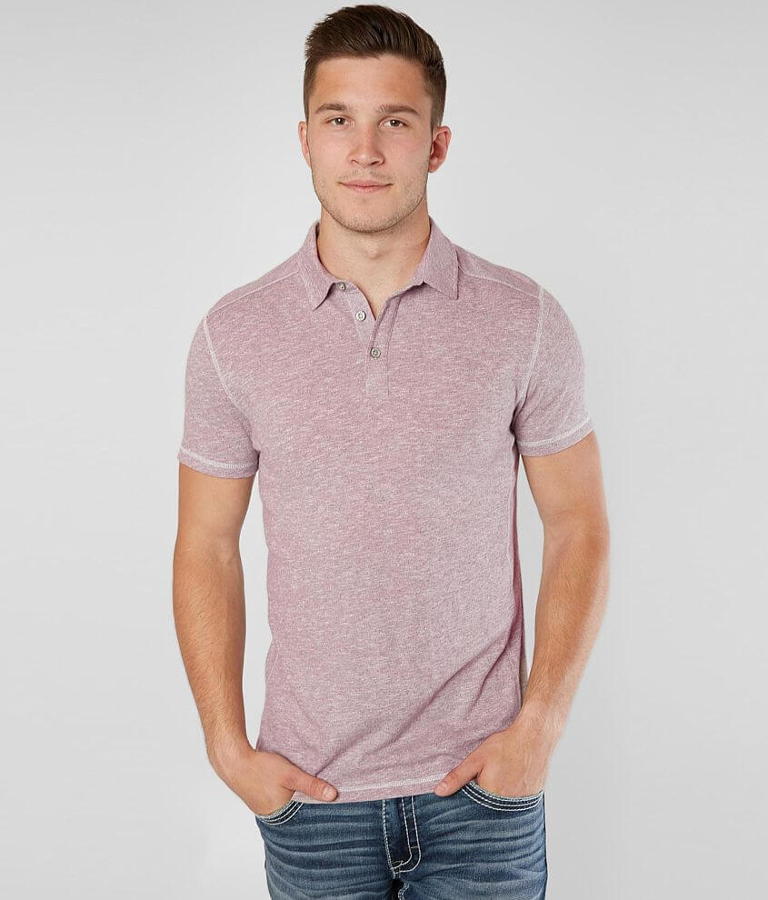 BKE Slub Knit Polo front view